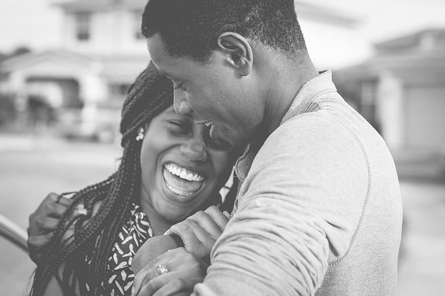 Black & White Couple